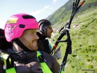 Tandem paragliding flight gift voucher