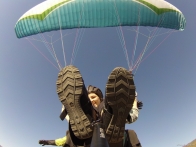 Tandem paragliding flight gift voucher