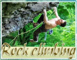 Rock climbing adventure gift voucher