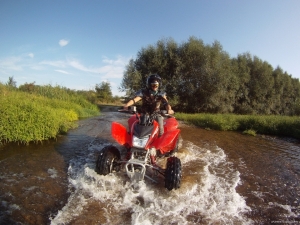 Off road adventure with Honda TRX gift voucher