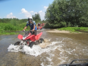 Off road adventure with Honda TRX gift voucher
