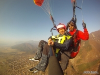 Tandem paragliding flight gift voucher