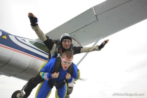 Skydiving gift voucher
