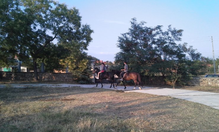 Horse riding