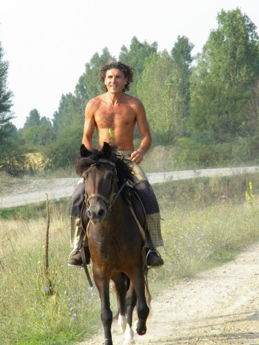 Horse riding