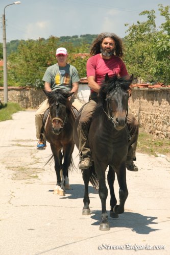 Horse riding